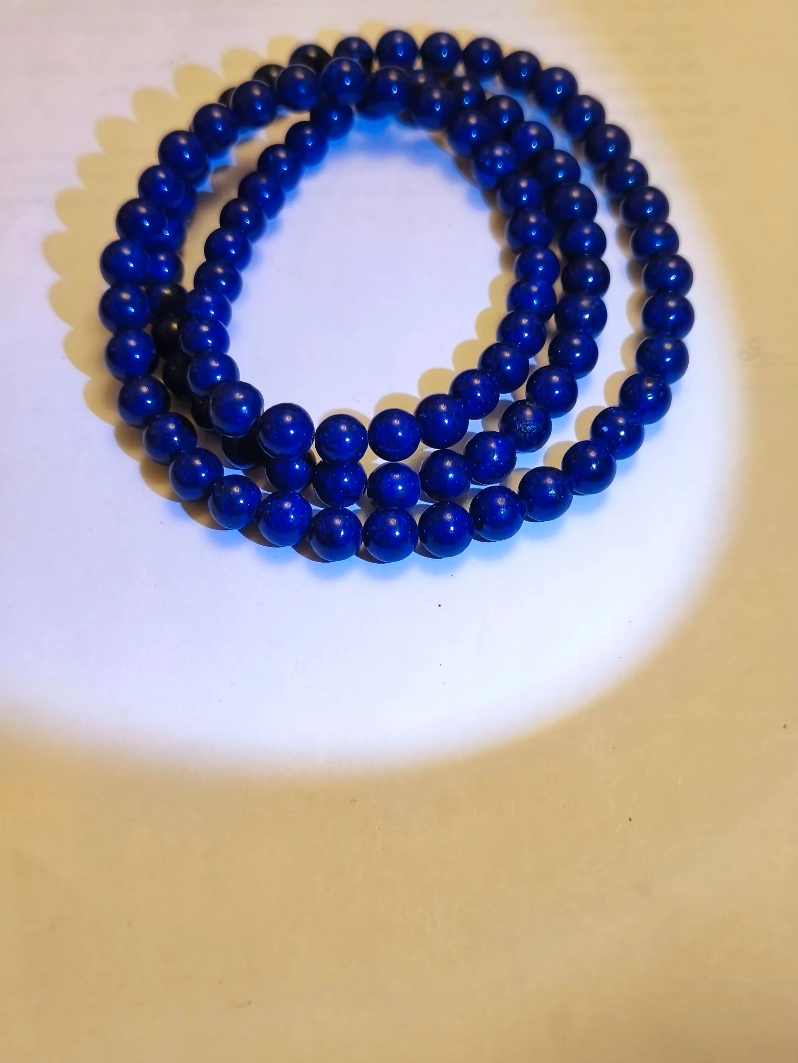 Collar lapislazuli con 80 centimetros